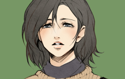 dreamxxdream: Comic drawing was going badly after such a long break so I thought Mikasa would be a good warmup (now if only the warmup hadn’t taken an entire day T_T)