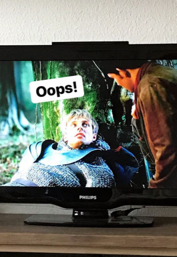 lao-pendragon:Silly Merthur (Insta) Stories, Part 1I have a new toy and it’s called Instagram 