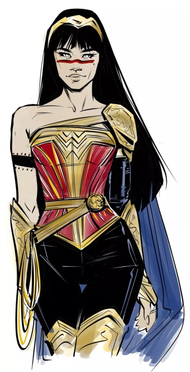 charactermodel:Wonder Woman (Yara Flores) by Joëlle Jones [ Future State ]via Polygon