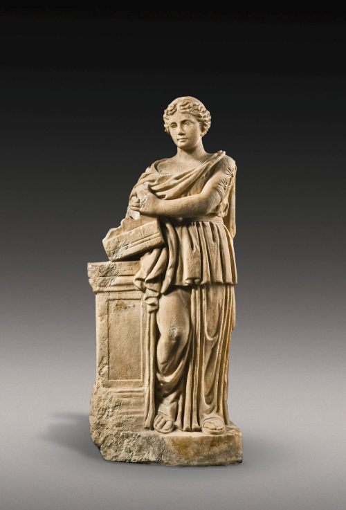 hildegardavon: Erato or TerpsichoreA Roman figure of the Muse Erato or Terpsichore, ca.2nd Century A