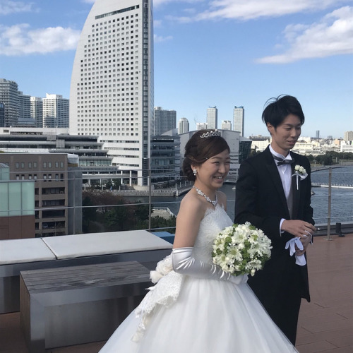 . . さきこみこみ . happy wedding . . . #おめでとう #結婚式 #幸せ #happy wedding # (グランドオリエンタルみなとみらい)