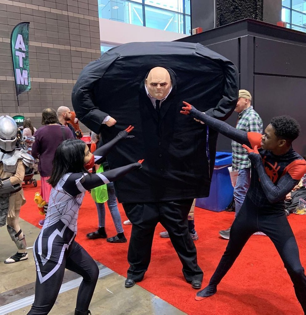 COSPLAY IN AMERICA - Wilson “The Kingpin” Fisk from Spiderman: Into the