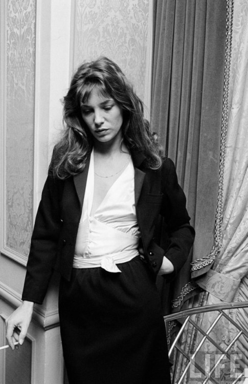 11-15-11:Jane Birkin photographed for LIFE Magazine, 1982.