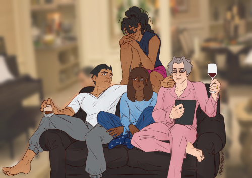 mudshadow:this was supposed to be a joke about sitting on the couch when the whole familys gay but m