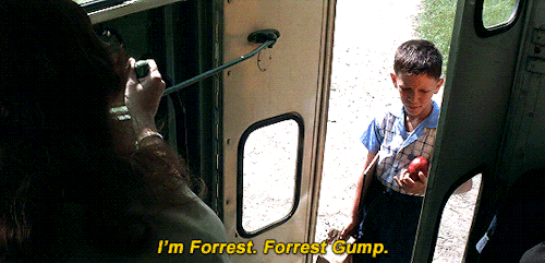 quentintaratino:Forrest Gump (1994) dir. Robert Zemeckis