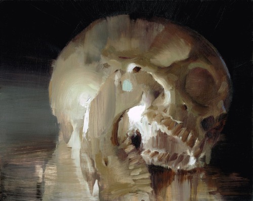 redlipstickresurrected:Kim Cogan (Korean, b. 1977, Pusan, Korea, based San Francisco, USA) - Skull, 