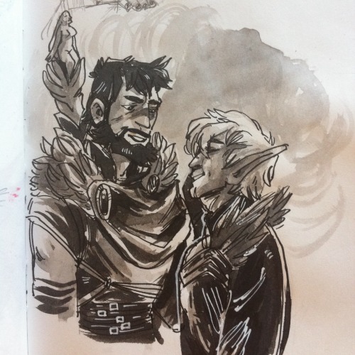 Fenhawke as requested by @holamao!