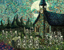 fer1972:  Do the Skully Mambo! by James R. Eads (Artist on tumblr)      