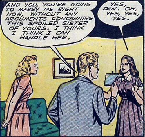 patriarchsthings:Corrections in Comics.  It seems the girls had the best spanking scenes in their bo