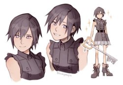 blackpaopu:    i love xion’s new outfit   💖    