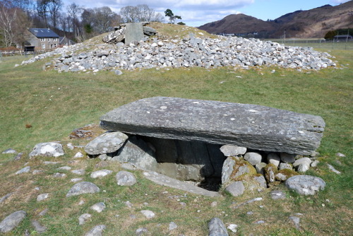 Nether Largie South Cairn, Kilmartin Glen, Argyll, Scotland, 1.4.18.One of the oldest monuments in t