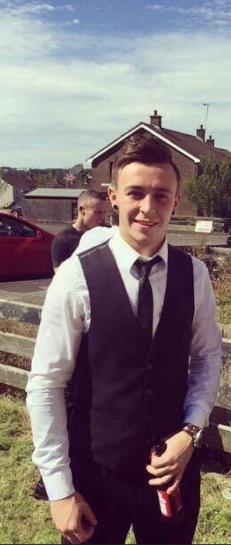 thebaitshack:  Aaron 23 straight Irish. What a cock he’s packing. Big boy