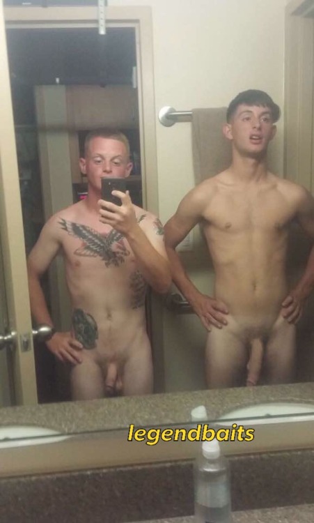 hot-boys-naked:  legendbaits: more of the two marines a lot of you wanted to see more of. OMG this dick !!! 😱😍