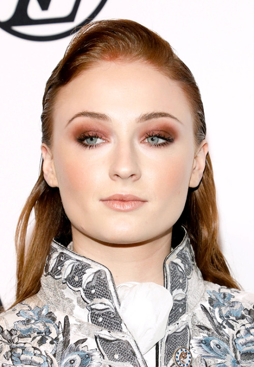 Sophie Turner attends an evening honoring Louis Vuitton and Nicolas Ghesquiere at Alice Tully Hall a