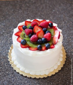 confectionerybliss:  Fruit Basket Cake |