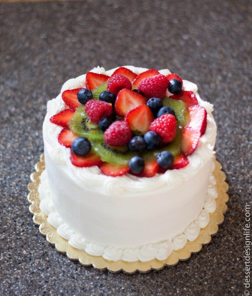 confectionerybliss:  Fruit Basket Cake | Dessert Design Life