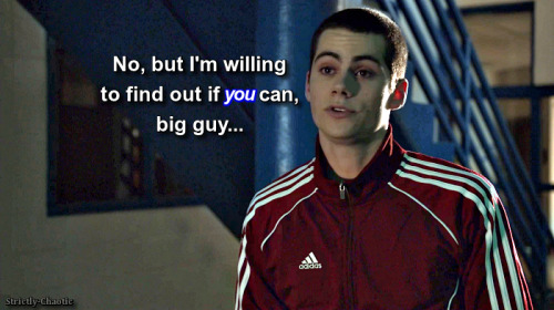 strictly-chaotic:  Stiles and his not-knot jokes. 