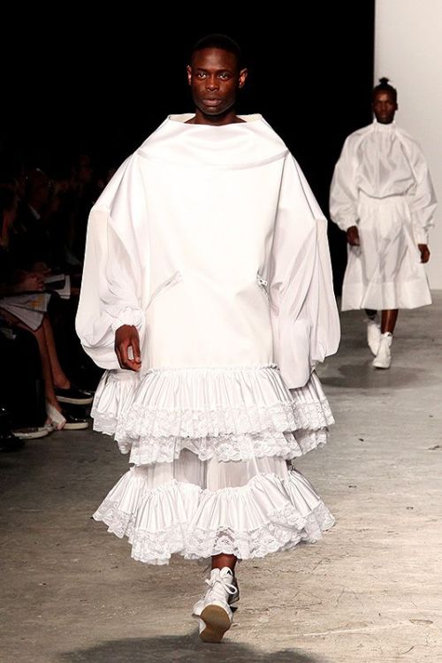 University of Westminster graduate runway show 2015men should wear skirts!