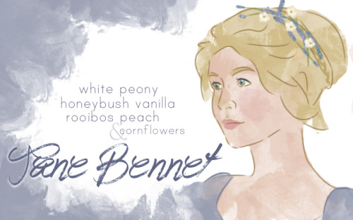 jmcniel:Lizzie Bennet: [masala chai, blackberry, pu erh dante, raspberry leaves inclusions]A playful