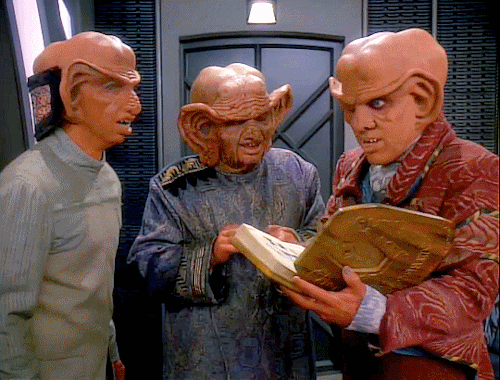 STAR TREK: DEEP SPACE NINE // S3E16 Prophet MotiveThere's Nothing Beyond Greed! Greed Is The Purest And