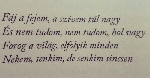 Nehéz elhinni, hogy ez lett köztünk.