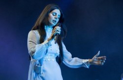 pinupgalore-lanadelrey:    Lana Del Rey performing in Greece