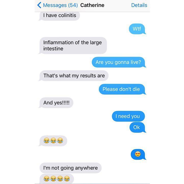 I guessing I&rsquo;m a little dramatic? I love my bestie tho ❤️😍😂 by
