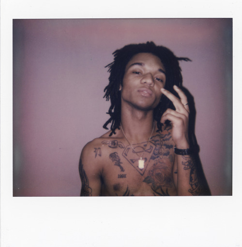 Swae Lee of Rae Sremmurd on polaroid December 2015 - Amsterdam