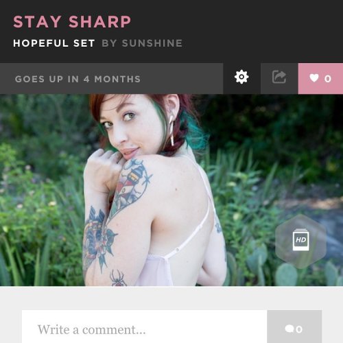 Ohhhh what&rsquo;s that y'all!?! Yup a new @Suicidegirls set shot by @sunniesunshine into the queue!