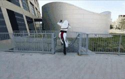 moeyashi-tsuntsun:  gamershaunt:  bride-between-worlds:  aelmayixd:  :T  are people even real  I’m kind of surprised he didn’t get injured after that first gif.  PARKOUR!!! You should check out Urban Ninja Monkeys. Yeee~ HARDCORE, man. 