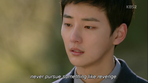 omodrama:  &ldquo;For your own sake, never pursue something like revenge.&rdquo;