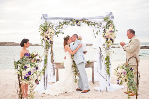 Beach wedding in Punta Mita, Mexico by Joann Arruda PhotographyFollow the beach love 