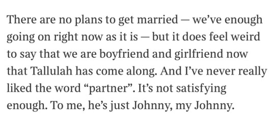 tinyconfusion: the way billie talks about her relationship is so mature and lovely  the way johnny talks about billie is how we all would talk about her if we were in a relationship with her lol billie demanding the perfect cup of coffee is hilarious