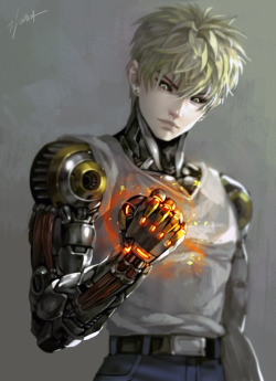 ONE PUNCH MAN - Genos by GoddessMechanic