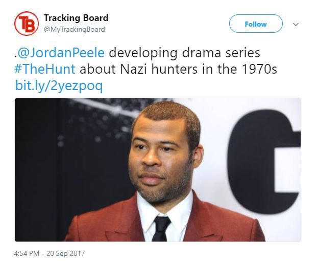 the-real-eye-to-see:   Get Out director Jordan Peele is producing new Nazi-hunting
