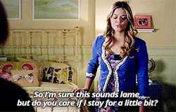 Alison Needing Emily.