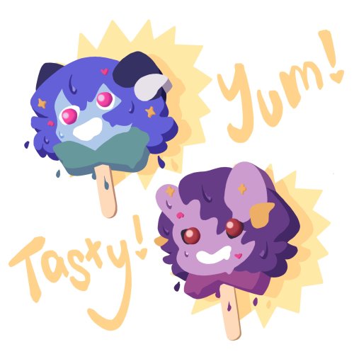 tiefling pops! coming soon to a grocery store near you!!