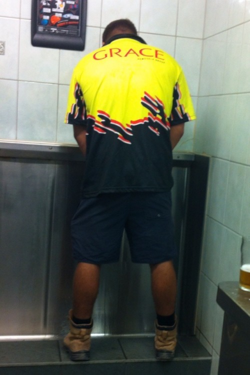 austrade69: So many sexy Tradies. So much piss. Seriously I was in heaven. I mean I really was.