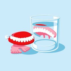 glennz:  False Teeth #glennz #glennjones