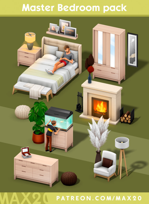 maxsus:Master bedroom pack is available on my https://patreon.com/Max20 !!