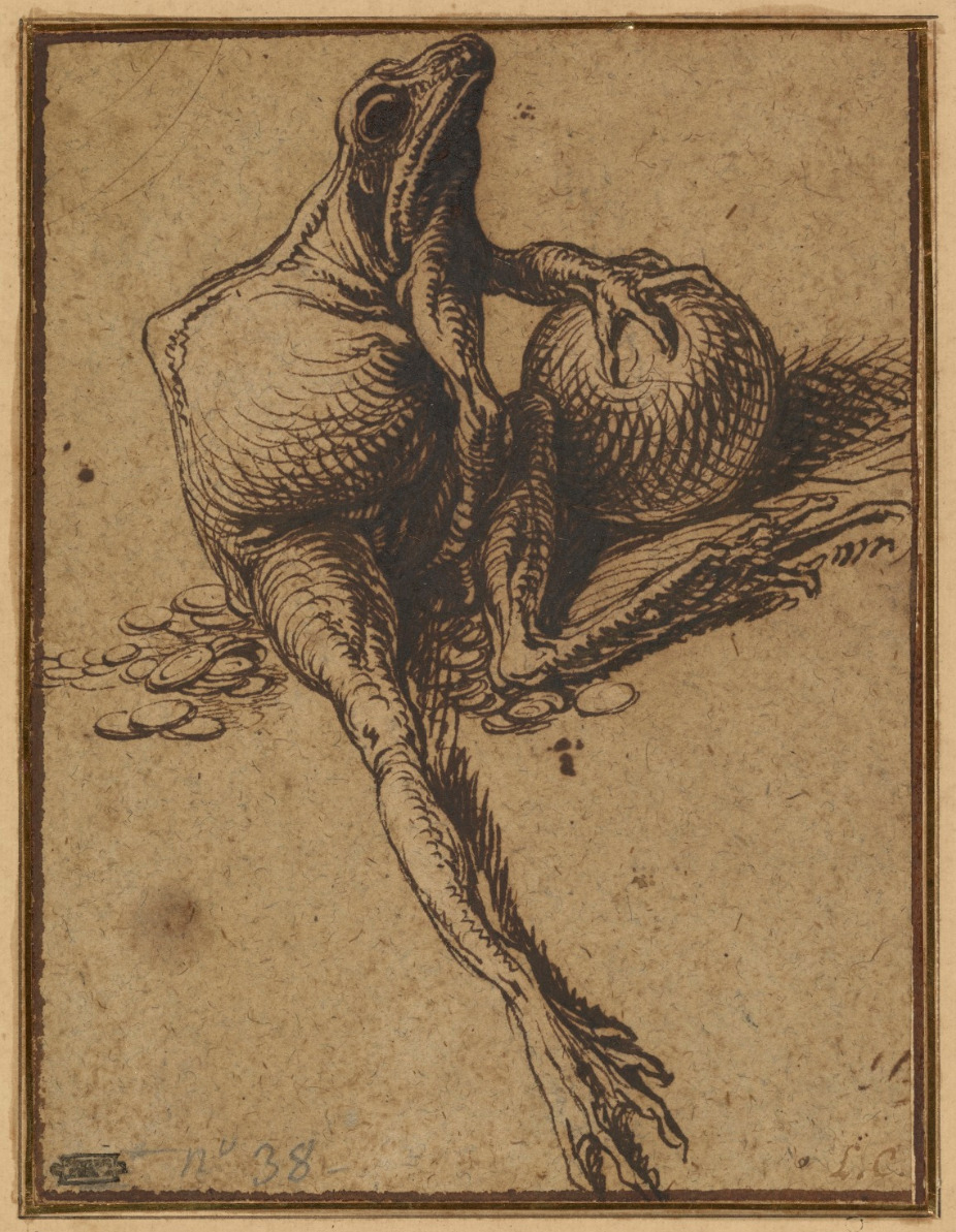 The Getty — Why draw a regular frog when you can draw a sexy