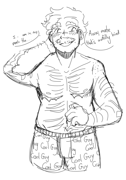 Surprise Compliments! He's In His Pants For Christ Sake, Sherlock!!!