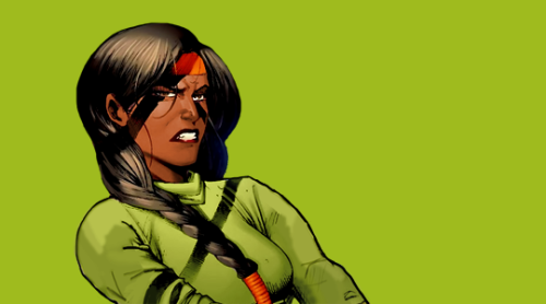 xforcesource: Dani Moonstar in NEW MUTANTS #2-5 (2009)