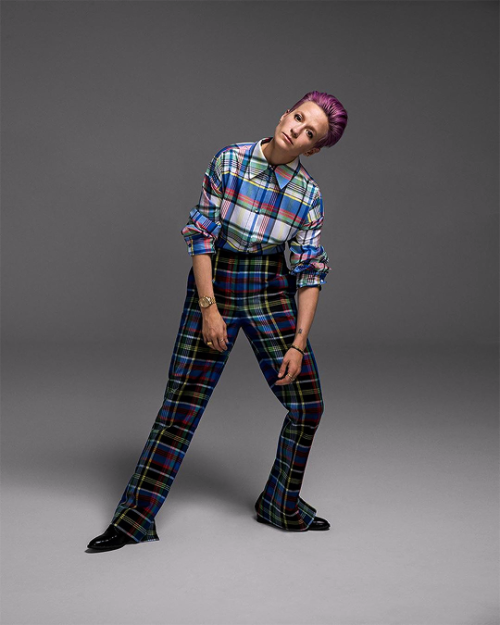 gayrue:MEGAN RAPINOE by Dylan Coulter for Guardian Weekend (2019)