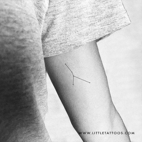 Cancer constellation temporary tattoo, get it here ► https://bit.ly/3gjGrj4