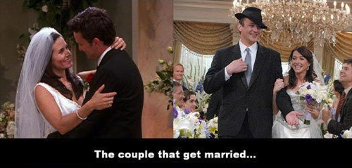tastefullyoffensive:  ‘How I Met Your Mother’ is Basically Just a Remake of 'Friends’ [via]Previously: Theory of the Pixar Universe 