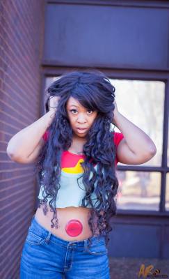 afrokhaleesi:  I wish you were here. If we were together, it would be okay!…But we are together. And it’s not.I’m alone.i saw stevonnie’s design before i started watching steven universe, and their episode was the second one i ever watched (first