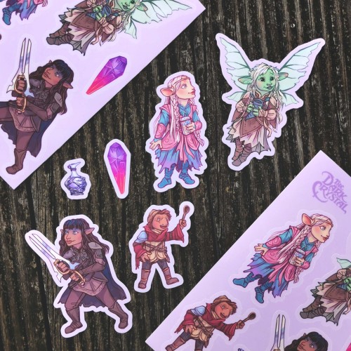 layaart:Just updated my store with tons of new sticker designs, and a few restocks of some that have