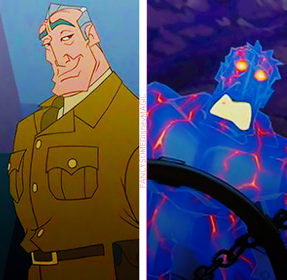 disneyaddictgirl:  fancysomedisneymagic:  VILLAINS WITHOUT MAKE-UP! They may looked