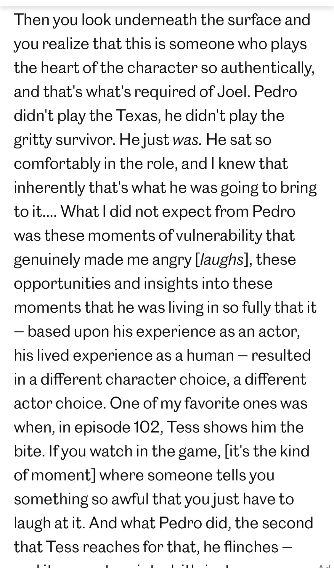 Troy Baker honors Pedro Pascal for EW's 2023 Entertainers of the Year